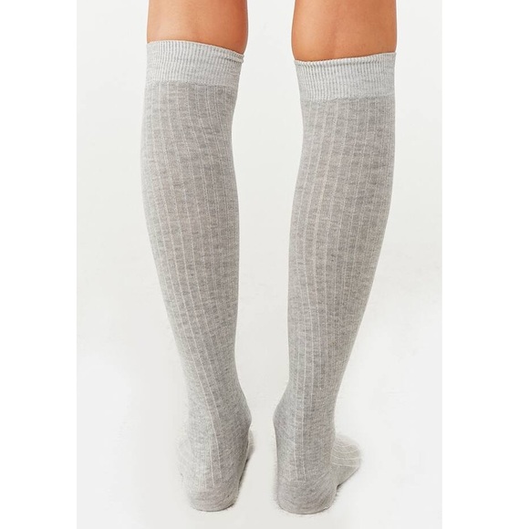 Ribbed Over The Knee Socks - Picture 5 of 5
